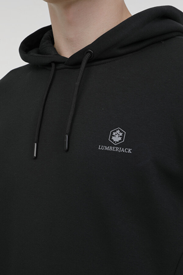 M-SN04 BASIC HOODIE 3PR BLACK Man 449