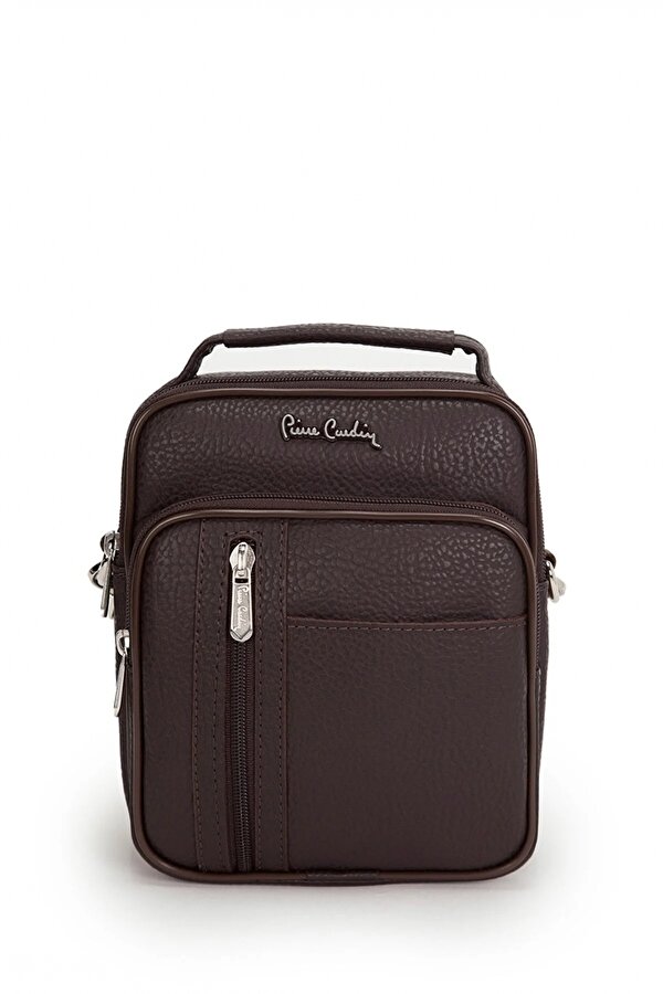 01pc001423 Erkek El çantası Askılı çanta KAHVERENGİ