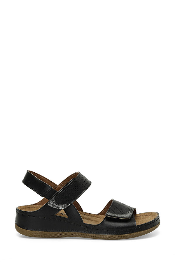104424.Z4FX Siyah Kadın Comfort Sandalet