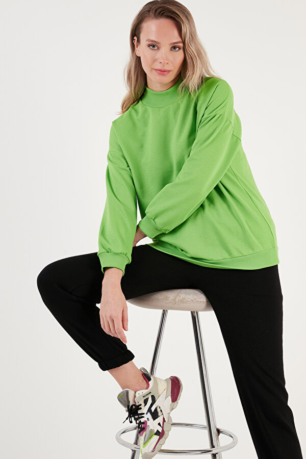 Bayan Sweat 5863323 FISTIK YEŞİL
