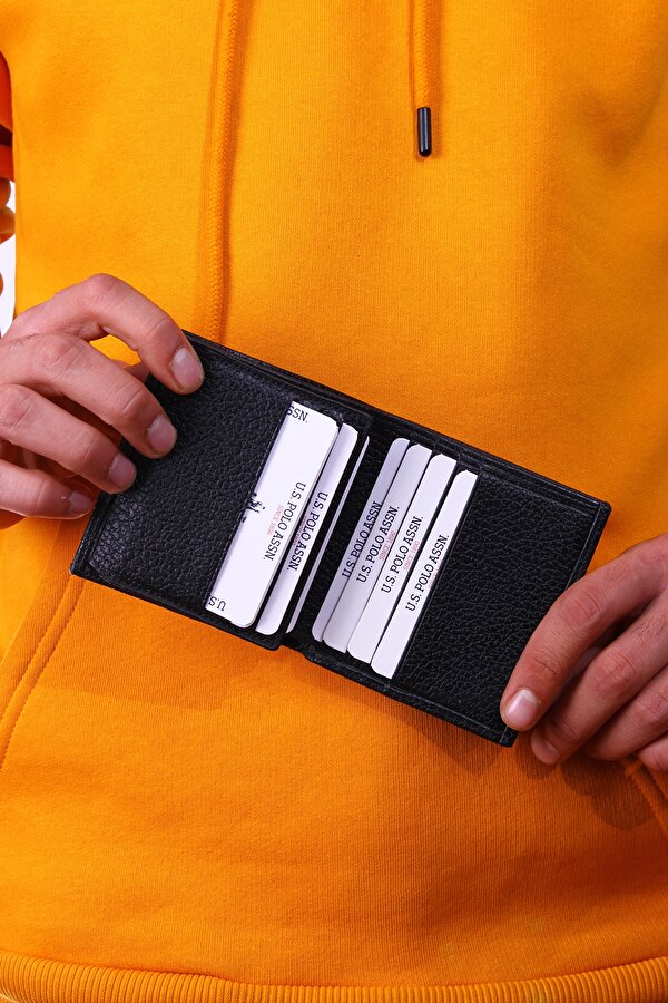 7618-19  HAKİKİ DERİ CÜZDAN KARTLIK SİYAH