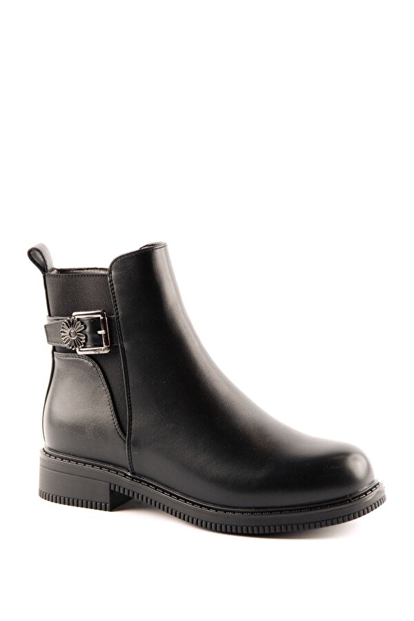 INT1222K071 2PR BLACK Woman Flat Boots