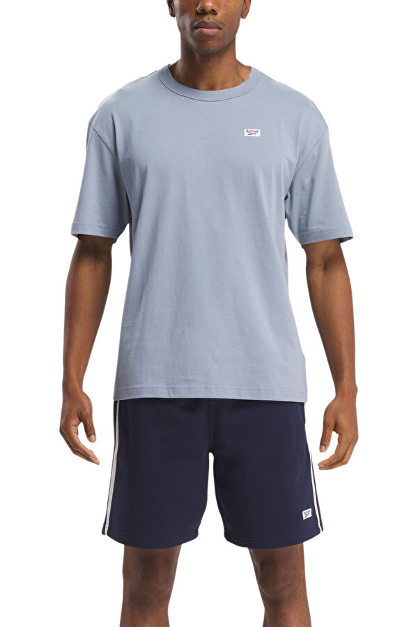 Reebok Cl Court Sport Tee Голубой 005 Взрослый, Унисекс Футболка