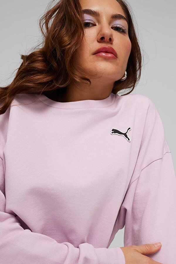 storets sadie shirt combo knit pullover