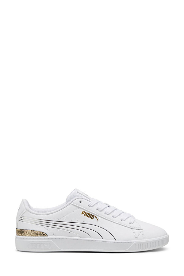 Vikky v3 Metallic Shine Beyaz Kadın Sneaker