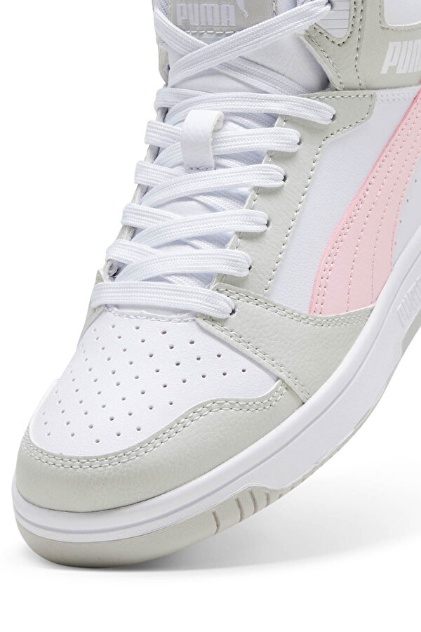 Rebound V6 Mid Jr WHITE Boy 001