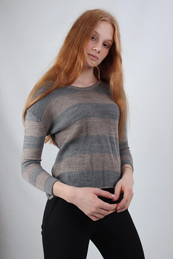 ALEXANDERGARDI ÇİZGİLİ SELANİK KAZAK (B19-4001)