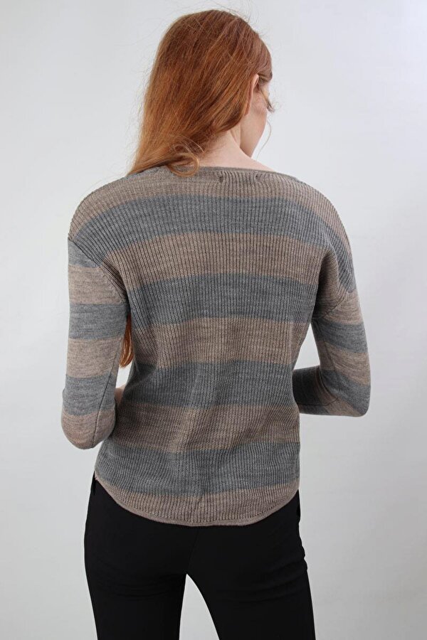 ALEXANDERGARDI ÇİZGİLİ SELANİK KAZAK (B19-4001)