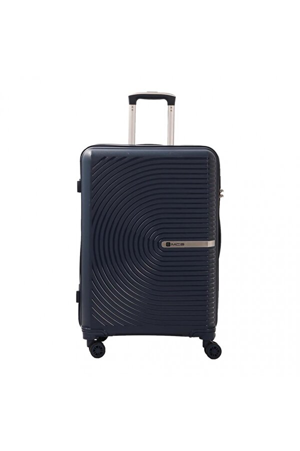 3lü Set Kırılmaz Silikon Seyahat Valizi Bavulu V374 Lacivert