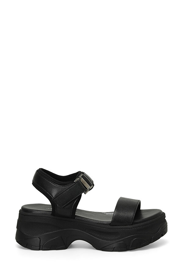 CS24027 4FX Siyah Kadın Spor Sandalet