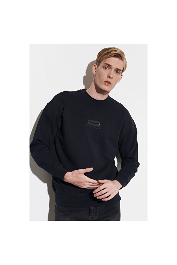 Bisiklet Yaka Sweatshirt