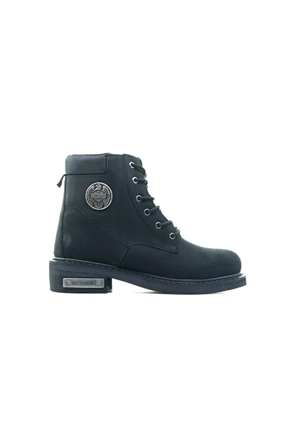 HARLEY DAVİDSON UNISEX HAKİKİ DERİ GÜNLÜK BOT (40-45)  22K JIM M SİYAH NUBUK