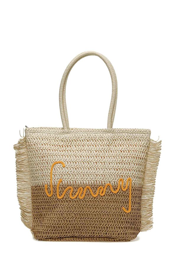 23CN 2COLORS BAG 3FX BEIGE Woman 042