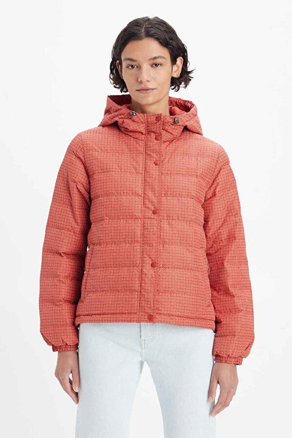 LEVI’S EDIE PACKABLE JACKET AVER Kırmızı Kadın Mont