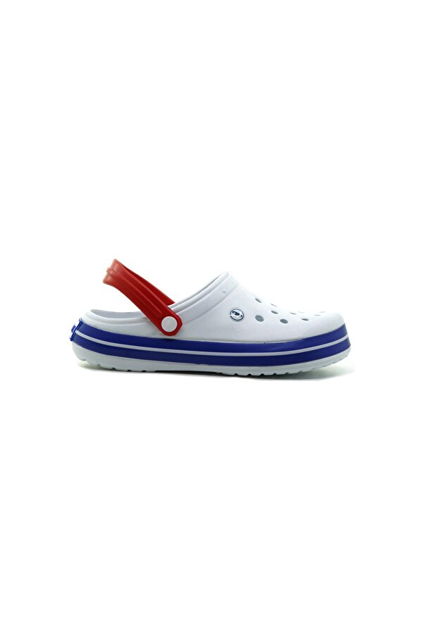 AKINAL BELLA UNISEX ORTOPEDİK CROSS EVA TERLİK (41-47)  22Y E195.M.024 BEYAZ/MAVİ