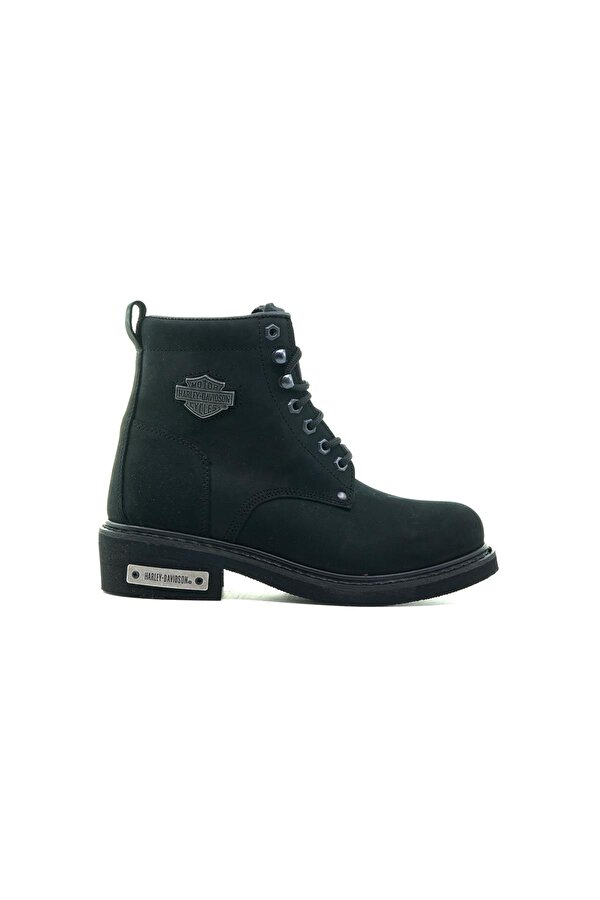 HARLEY DAVİDSON UNISEX HAKİKİ DERİ GÜNLÜK BOT (36-40)  22K GIBSON U SİYAH NUBUK
