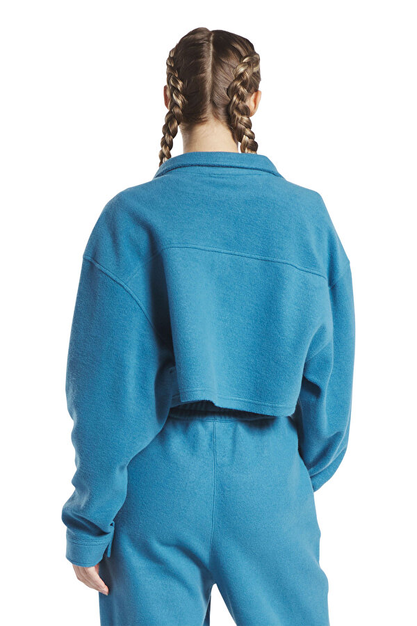 Clothing Reebok Cl Wde Fleece Layer Синий 008