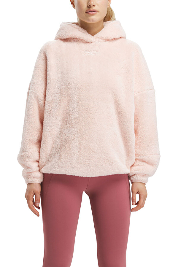 Clothing Reebok Lux Cozy Plush Hoodie Розовый 010