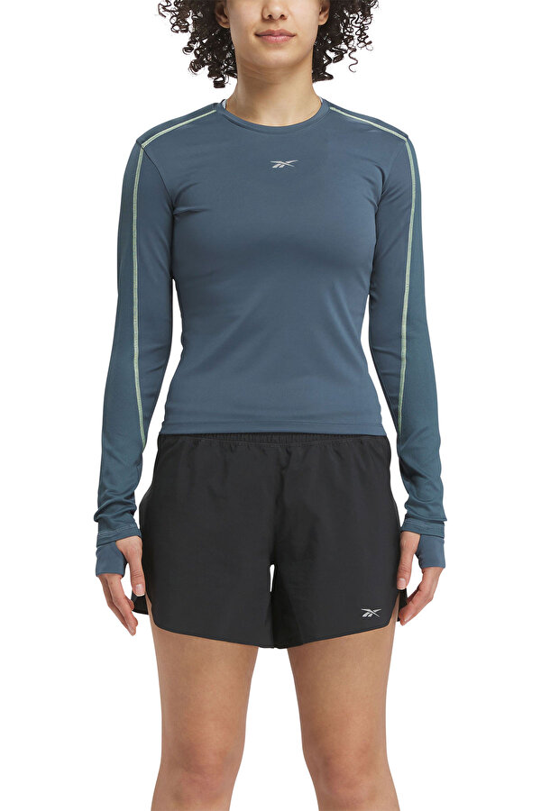 Clothing Reebok Running Rbk Fire 1/4 Zip Голубой 008