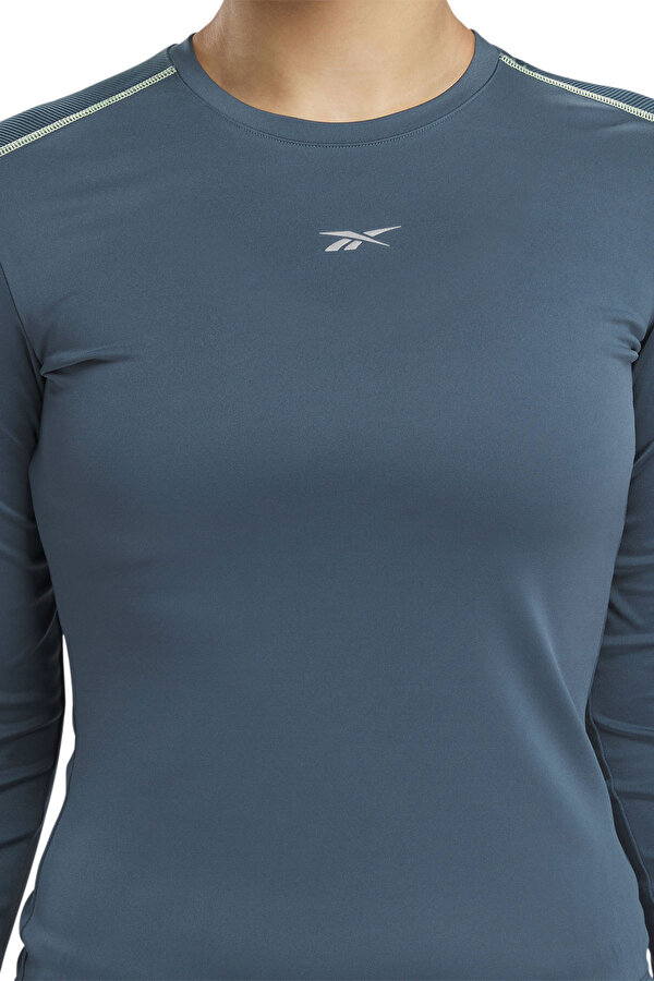 Clothing Reebok Running Rbk Fire 1/4 Zip Голубой 008