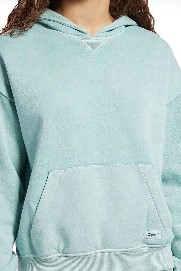 Reebok Cl Rbk Nd Fleece Ho Серый 016 Женщина Толстовка С Капюшоном