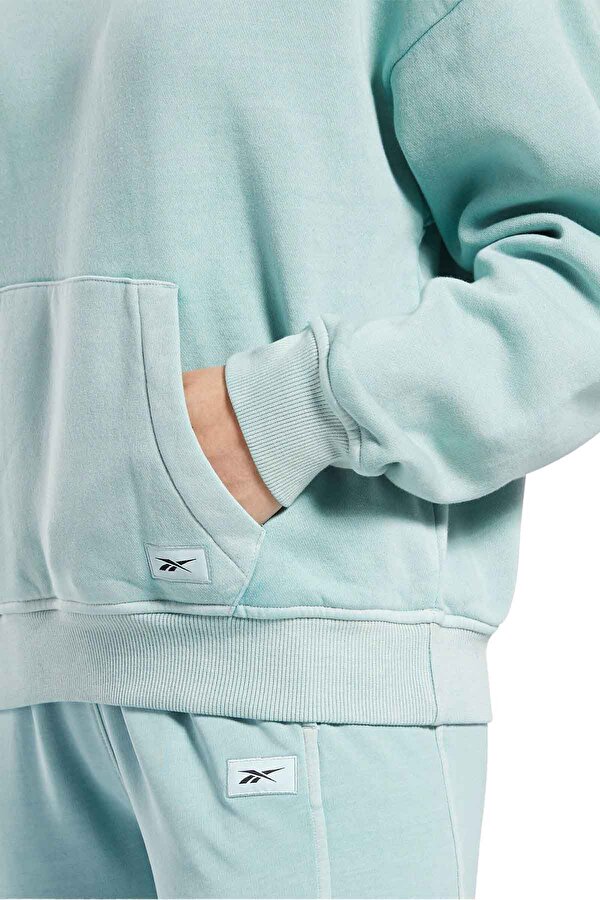 Reebok Cl Rbk Nd Fleece Ho Серый 016 Женщина Толстовка С Капюшоном