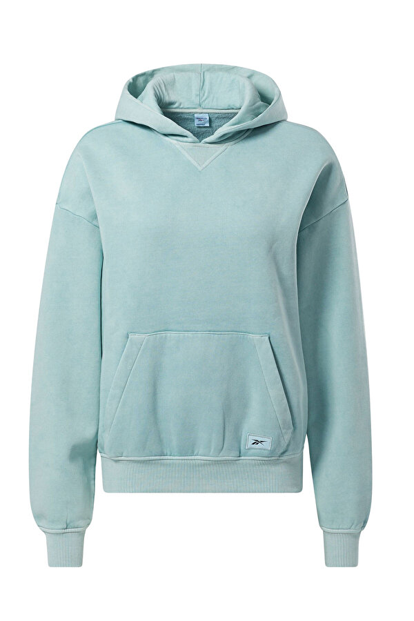 Reebok Cl Rbk Nd Fleece Ho Серый 016 Женщина Толстовка С Капюшоном