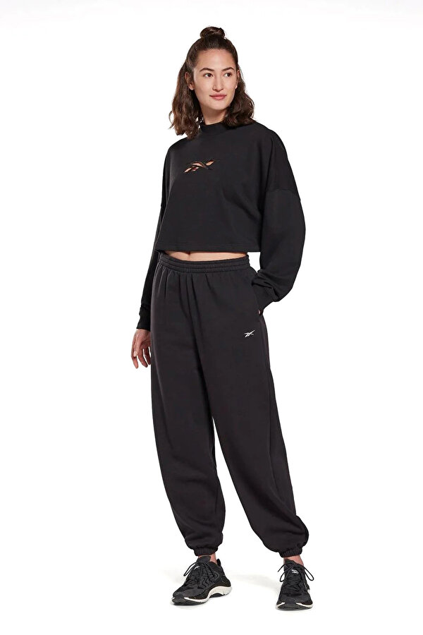 Reebok S Knit Pant Черный Женщина Спортивные Брюки