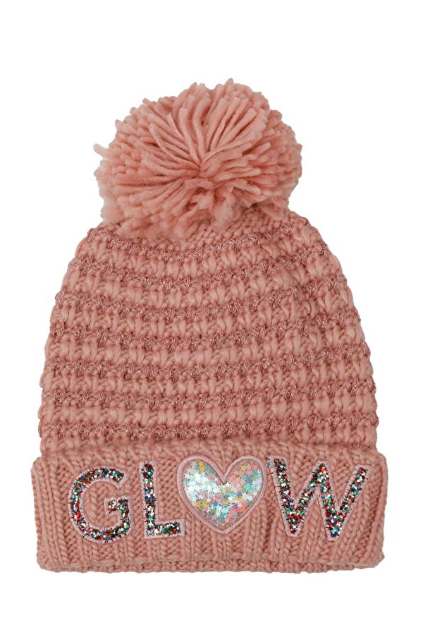 23CN GLOW BERET G 3PR Pembe Kız Çocuk Bere