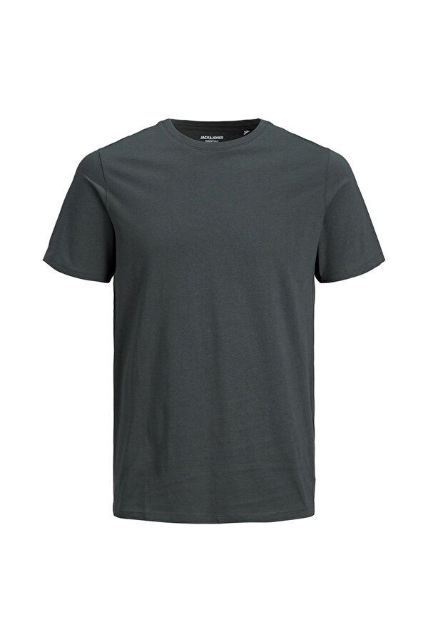 JJEORGANIC BASIC TEE SS O GRI Erkek Kısa Kol T-Shirt