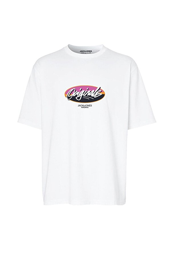 JORTAMPA TEE SS CREW NECK Beyaz Erkek Kısa Kol T-Shirt