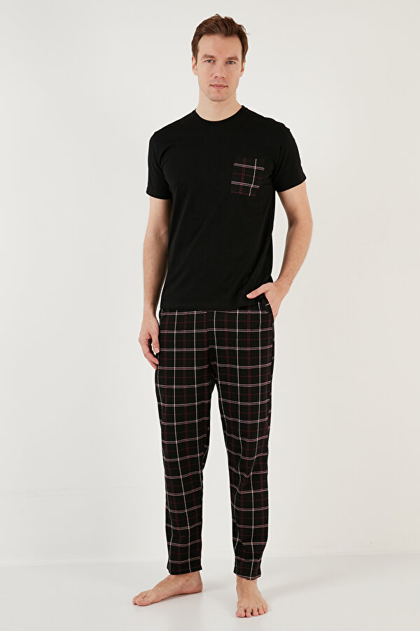 Erkek Pijama Takımı 6572002 SİYAH