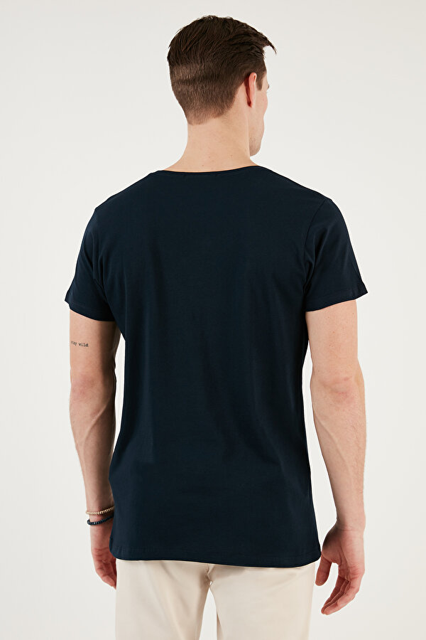 Erkek T Shirt 541REWORK LACİVERT