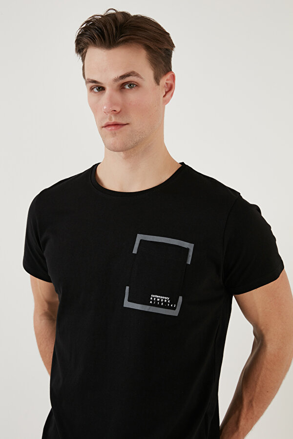 Erkek T Shirt 541REWORK SİYAH