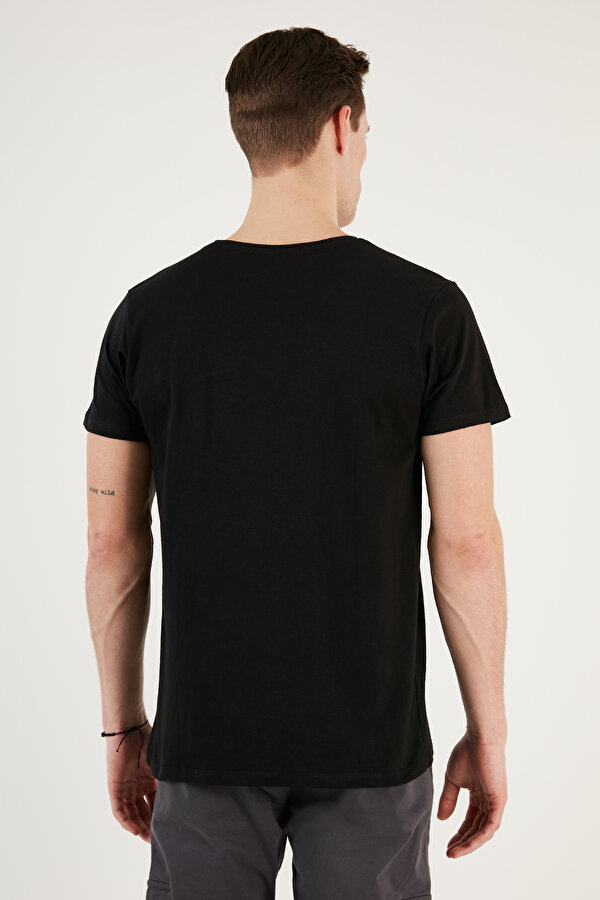 Erkek T Shirt 541REWORK SİYAH