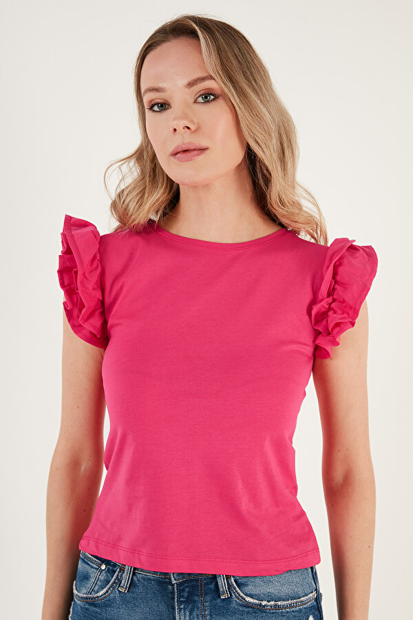 Bayan T Shirt 5864500 FUŞYA