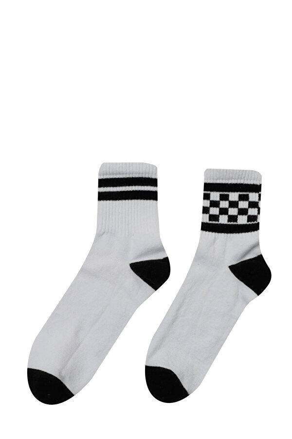 Lumberjack Ml Checkline 2Li 33Ks 4Fx Белый Мужчина Короткие Сокеты