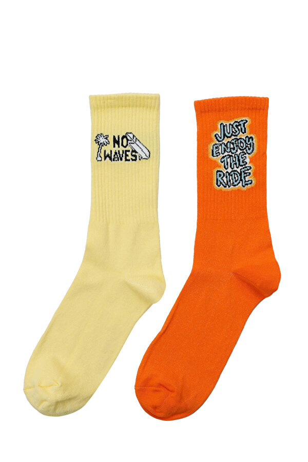 Lumberjack Ml Funny 2Li 34Gch8 4Fx Оранжевый Мужчина Гольфы