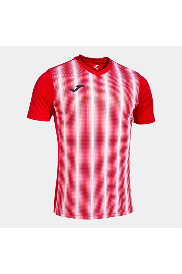 Erkek Futbol Maç Forma Inter Short Sleeve Red White 102807.602