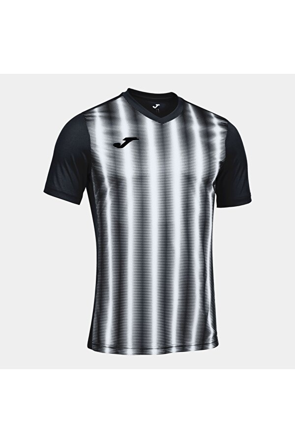 Erkek Futbol Maç Forma Inter Short Sleeve Black White 102807.102