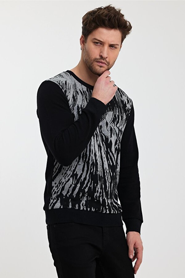 ALEXANDERGARDI DESENLİ TRİKO KAZAK (9606)