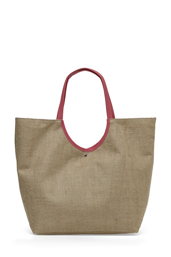 JUT BEACH PLJ 4FX Pembe Kadın Plaj Çantası