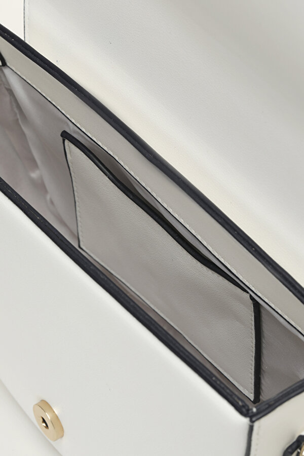 CILT BLOCK CPRZ 4FX Beyaz Kadın Çapraz Çanta