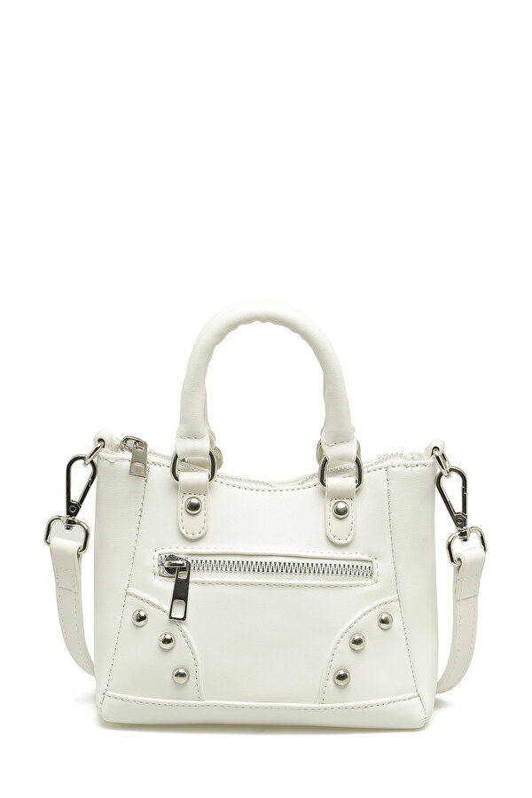 NTRL TROK CPRZ 4FX Beyaz Kadın Çapraz Çanta