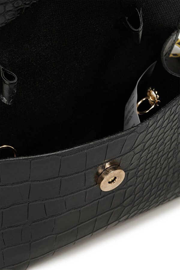 KRK SAL DTY EL 4FX Siyah Kadın El Çantası