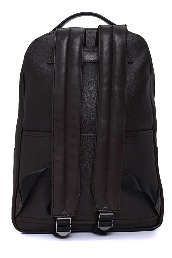 1198 UNİSEX SIRT ÇANTASI LAPTOP ÇANTASI EVRAK ÇANTASI KAHVERENGİ