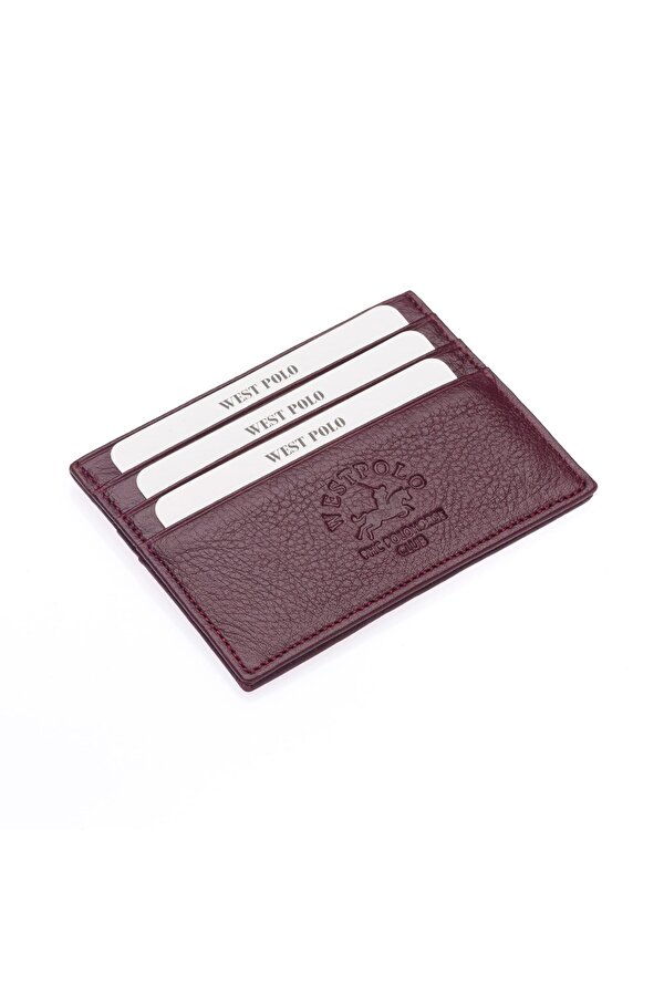 Hakiki Deri Bol Kartlıklı Unisex Kartlık WPT041