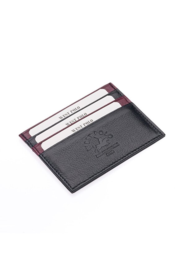 Hakiki Deri Bol Kartlıklı Unisex Kartlık WPT041