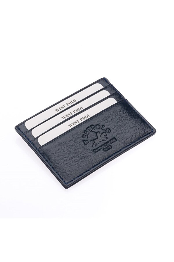 Hakiki Deri Bol Kartlıklı Unisex Kartlık WPT041