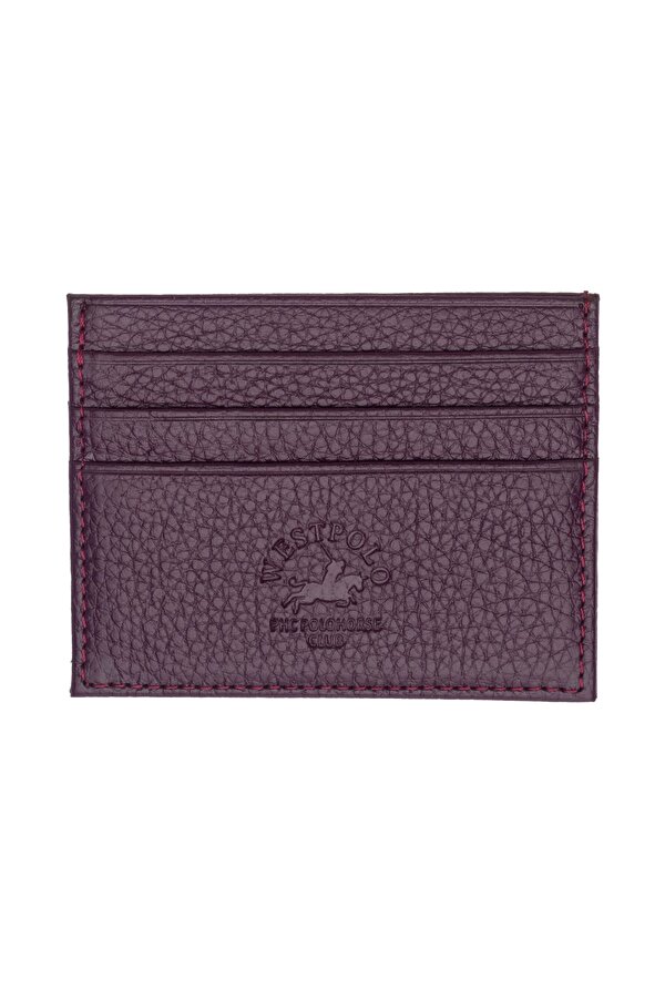 Hakiki Deri Bol Kartlıklı Unisex Kartlık WPT041